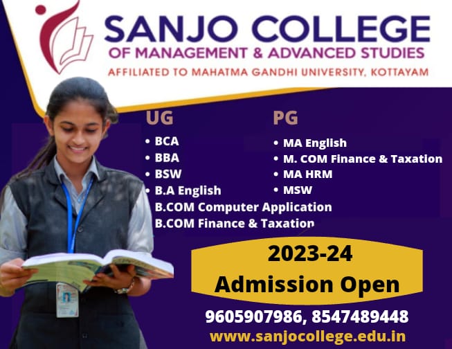 Sanjo College| Best Arts And Science College in Idukki